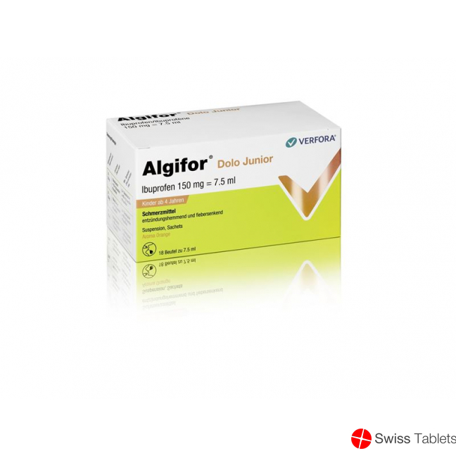 Algifor Dolo Junior Susp 150 mg / 7.5ml 18 Btl 7.5 ml