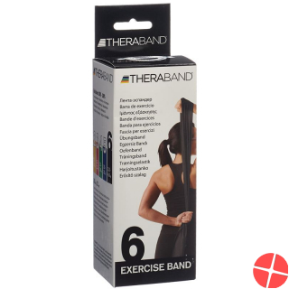Theraband 2.5mx12.7cm black special strong