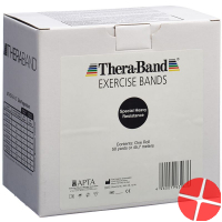 Theraband 45mx12.7cm black special strong