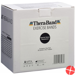 Theraband 45mx12.7cm black special strong