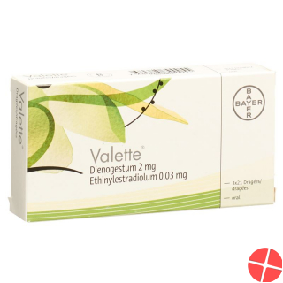 Valette drag 3 x 21 pcs