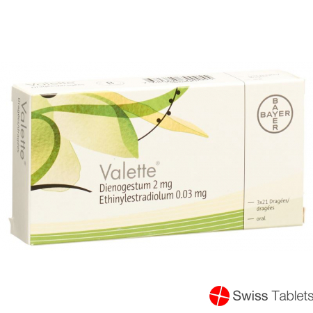 Valette drag 3 x 21 pcs
