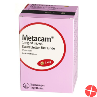 Metacam dogs Kautabl 1 mg 84 pcs