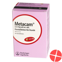 Metacam Hunde Kautabletten 2.5mg Ad Us Vet. 84 Stück