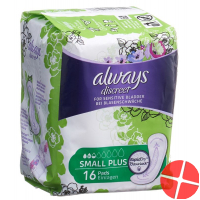 always Discreet incontinence Small Plus 16 pcs