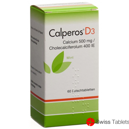 Calperos D3 Lutschtabl mint Ds 60 pcs