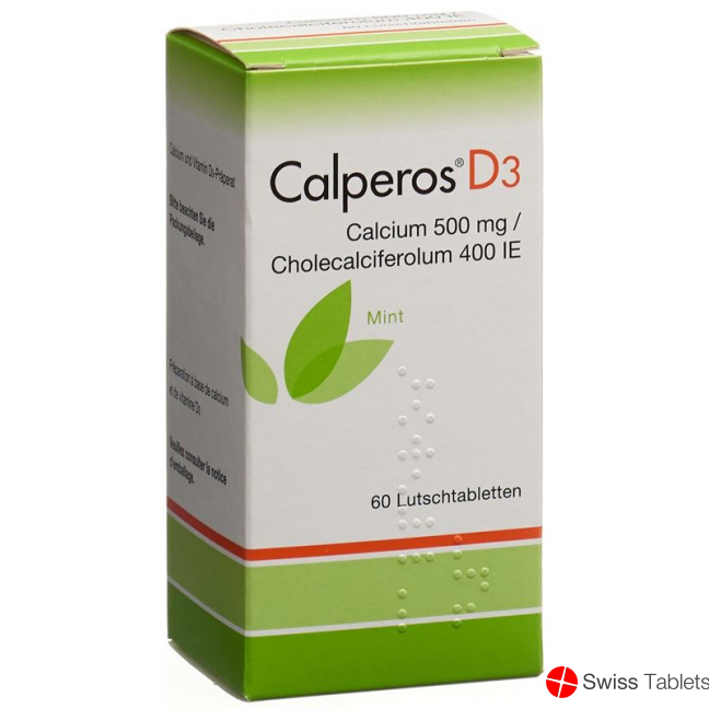 Calperos D3 Lutschtabl mint Ds 60 pcs