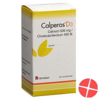 Calperos D3 Lutschtabl lemon Ds 60 pcs