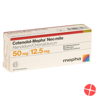 Cotenolol-Mepha mite Neo Filmtabl 50 / 12.5 30 pcs