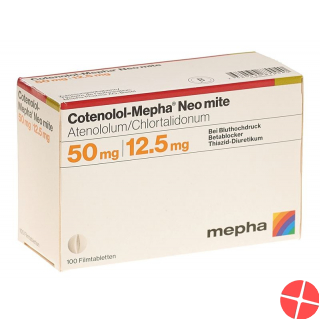 Cotenolol-Mepha mite Neo Filmtabl 50 / 12.5 100 pcs