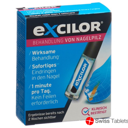 Excilor nail fungus solution 3.3 ml
