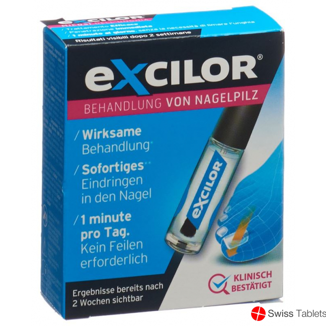 Excilor nail fungus solution 3.3 ml