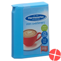 Hermesetas Tabletten Dose 2500 Stück