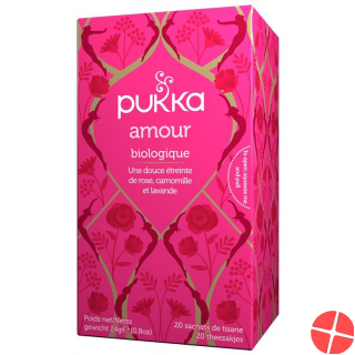 Pukka Amour Thé Bio Btl 20 pcs