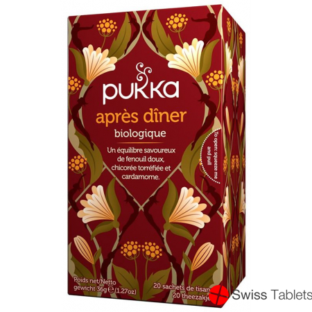Pukka Apres Diner Thé bio Btl 20 pcs