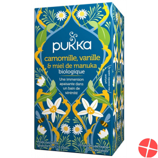 Pukka Camomille vanilla & Miel de Manuka Thé bio Btl 20 pcs