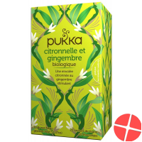 Pukka Citronelle et Gingembre Thé bio bag 20 pcs Pukka Citronelle et Gingembre Thé bio bag 20 pcs
