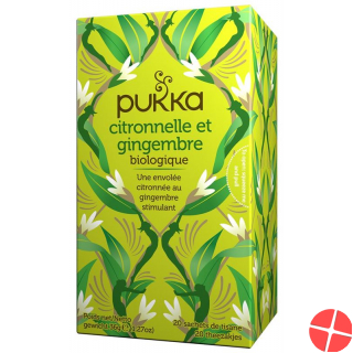 Pukka Citronelle et Gingembre Thé bio bag 20 pcs