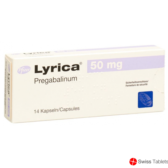 Lyrica Kaps 50 mg 14 pcs Lyrica Kaps 50 mg 14 pcs