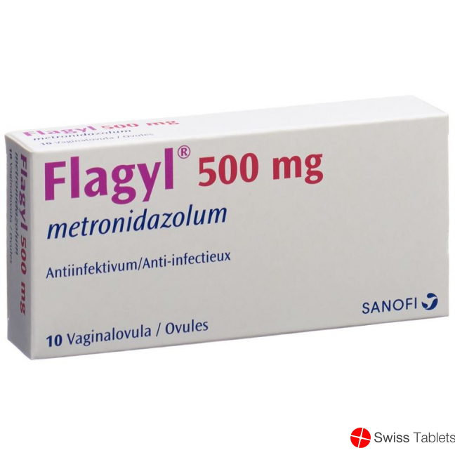 Flagyl ovules 500 mg of 10 pcs