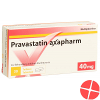 Pravastatin Axapharm tablets 40 mg (divided) 30 pcs