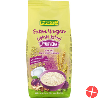 Rapunzel Guten Morgen Frühstücksbrei Ayurved 500 Rapunzel Guten Morgen Frühstücksbrei Ayurved 500