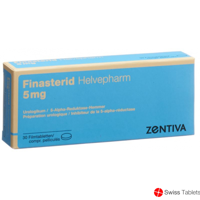 Finasteride Helvepharm Filmtabl 5 mg 30 pcs
