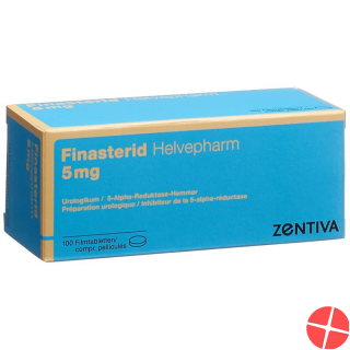 Finasteride Helvepharm Filmtabl 5 mg 100 pcs