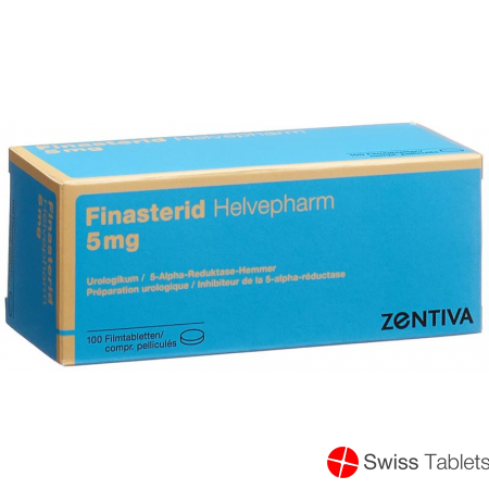 Finasteride Helvepharm Filmtabl 5 mg 100 pcs