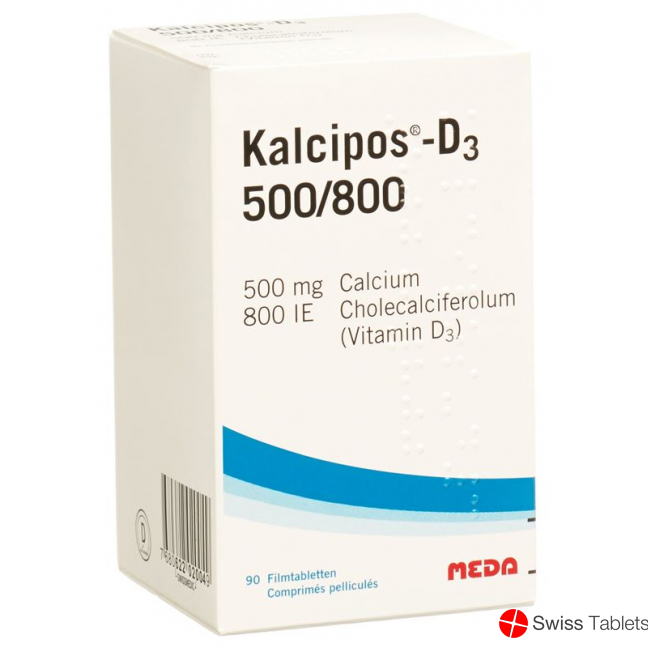 Kalcipos-D3 Filmtabl 500/800 Ds 90 pcs