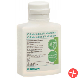 100 Brown 2% Chlorhexidine uncolored ml
