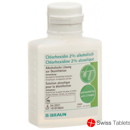 100 Brown 2% Chlorhexidine uncolored ml