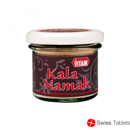 Vitam Kala Namak Salz Glas 100g buy online