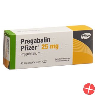 Pregabalin Pfizer Kaps 25 mg 56 pcs