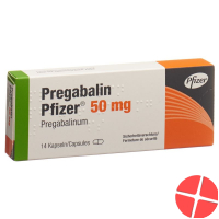 Pregabalin Pfizer Kaps 50 mg 14 pcs
