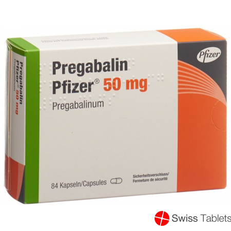 Pregabalin Pfizer Kaps 50 mg 84 pcs