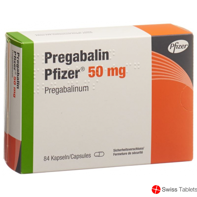 Pregabalin Pfizer Kaps 50 mg 84 pcs