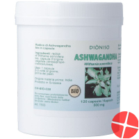 Dioniso Ashwagandha Kapseln Dose 120 Stück