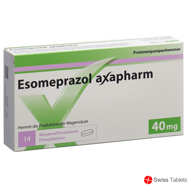 Esomeprazole Axapharm Filmtabl 40 mg 14 pcs