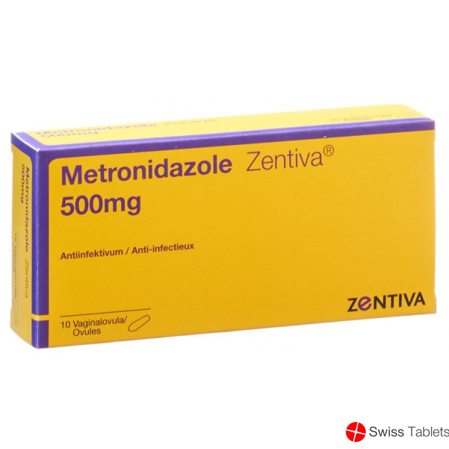 Metronidazol Zentiva Ovula 500mg 10 Stück buy online