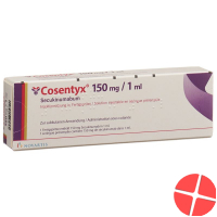 Cosentyx Inj Lös 150 mg / 1ml Fertspr