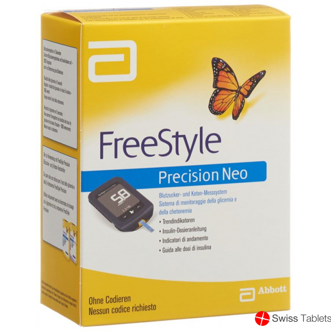 Abbott FreeStyle Precision Neo Blood Glucose Monitoring System Set