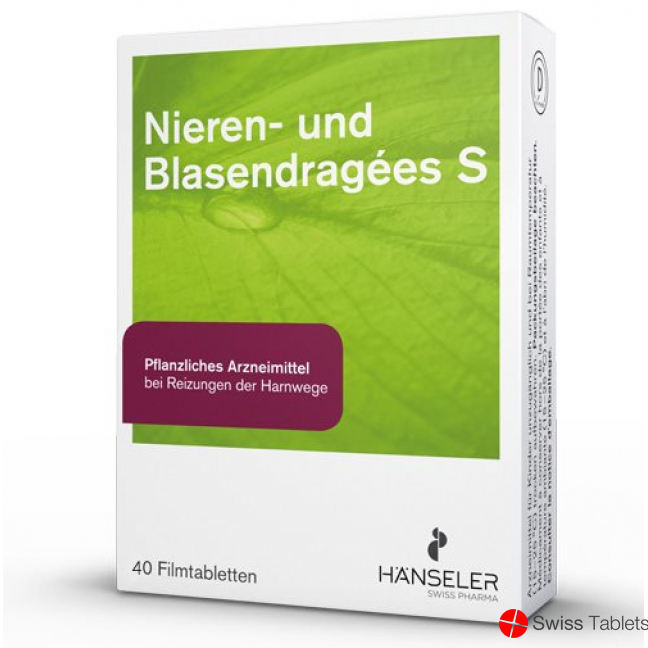 Kidney and Blasendragées S Filmtabl 40 pcs