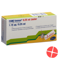 TBE Immune Junior 0.25 ml injection solution with separate needle