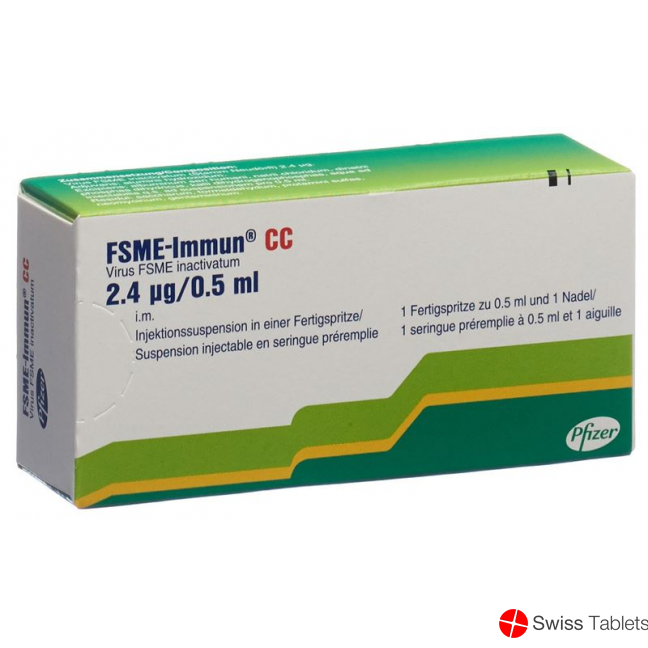 TBE immune CC Inj Susp with separate needle Fertspr 0.5 ml