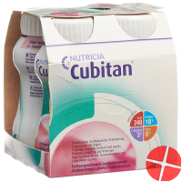 Cubitan liquid food strawberry 4 x 200 ml