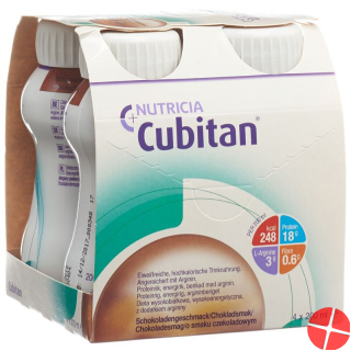 Cubitan ONS chocolate 4 x 200 ml