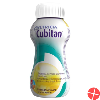 Cubitan liquid food vanilla 24 x 200 ml