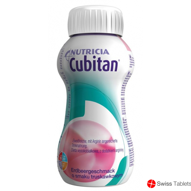 Cubitan liquid food strawberry 24 x 200 ml