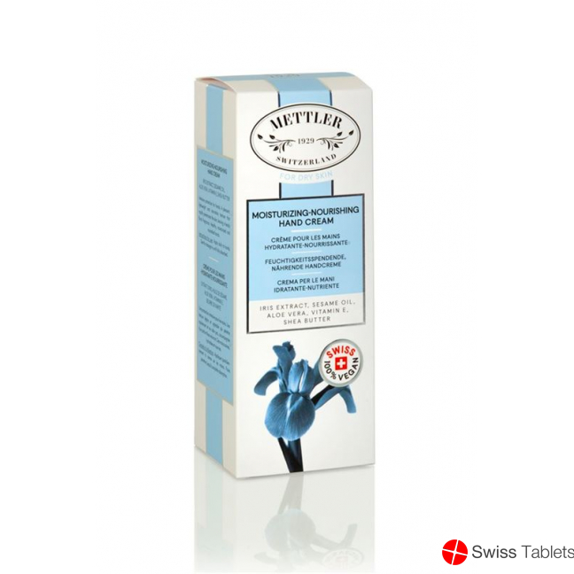 Mettler 100 ml moisturizing nourishing hand cream